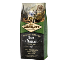 Сухий корм для дорослих собак всіх порід Carnilove Duck & Pheasant 12 кг (качка та фазан)