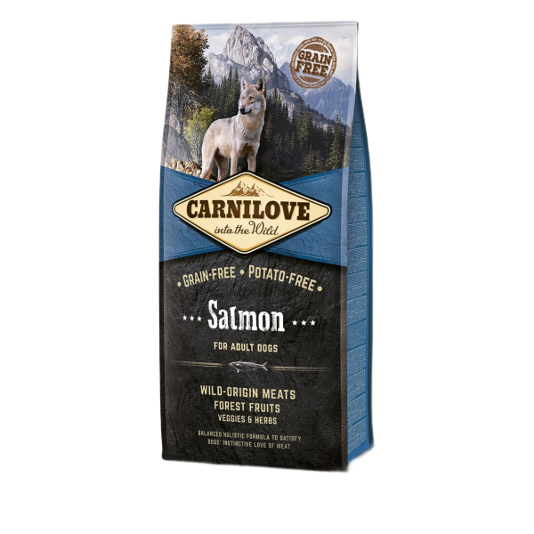 Сухий корм для дорослих собак всіх порід Carnilove Salmon Adult 12 кг (лосось)