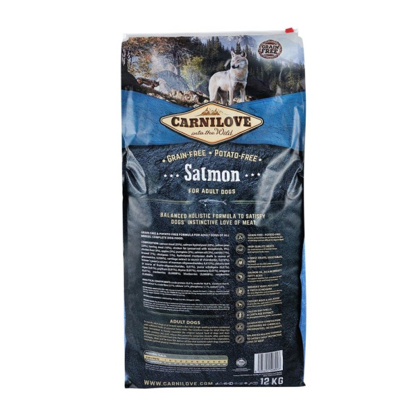 Сухий корм для дорослих собак всіх порід Carnilove Salmon Adult 12 кг (лосось)