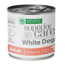 Суп для собак Nature's Protection Superior Care White Dogs All Breeds Adult 140 г - лосось та тунець
