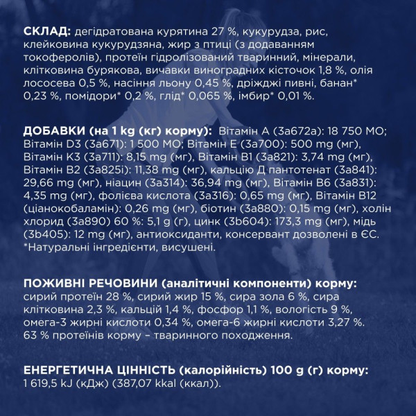 Сухий корм для собак Club 4 Paws Adult Active Medium Breeds 5 кг - курка