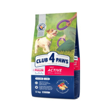 Сухий корм для собак Club 4 Paws Adult Active Small Breeds 5 кг - курка
