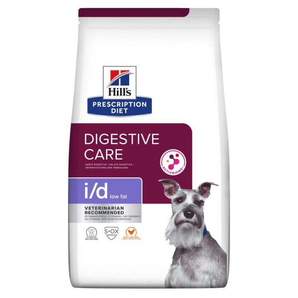 Сухий корм для собак Hill’s Prescription Diet i/d Low Fat 12 кг - курка