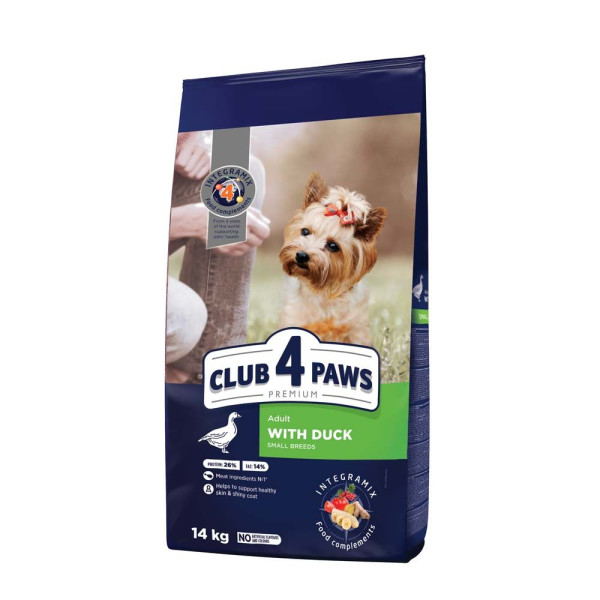 Сухий корм для собак Club 4 Paws Premium 14 кг - качка