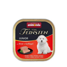 Вологий корм для цуценят Animonda Vom Feinsten Junior 150 г - яловичина та птиця
