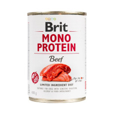 Вологий корм для собак Brit Care Mono Protein 400 г - яловичина