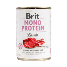 Вологий корм для собак Brit Care Mono Protein 400 г - ягня