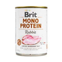Вологий корм для собак Brit Care Mono Protein 400 г - кролик