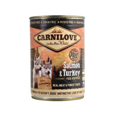 Вологий корм для цуценят Carnilove Puppies 400 г - лосось та індичка