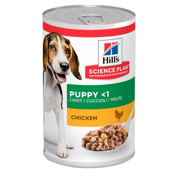 Вологий корм для цуценят Hill's Science Plan Puppy 370 г - курка