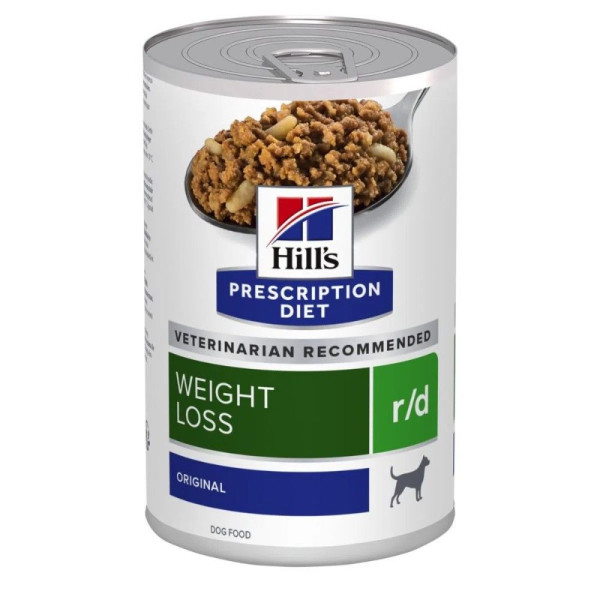 Вологий корм для собак Hill's Prescription Diet Weight Loss r/d 350 г - домашня птиця