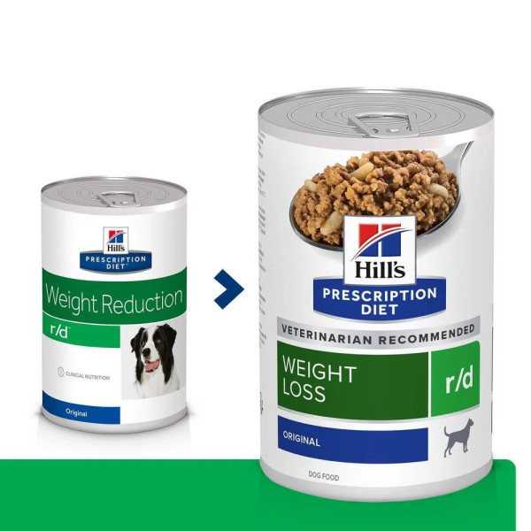 Вологий корм для собак Hill's Prescription Diet Weight Loss r/d 350 г - домашня птиця