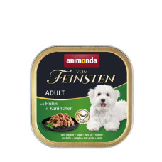 Вологий корм для собак Animonda Vom Feinsten Adult 150 г - курка та кролик