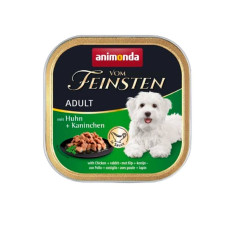 Вологий корм для собак Animonda Vom Feinsten delicious sauce Adult 150 г - курка та кролик