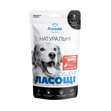 Ласощі для собак Природа Нирки сушені 100 г - яловичина