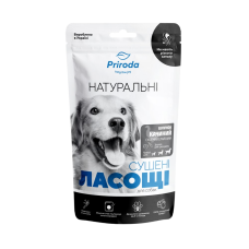 Ласощі для собак Природа Шлунок сушений слайсами 100 г - качка