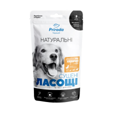 Ласощі для собак Природа Мікс сушений 100 г - яловичина