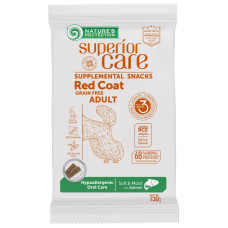 Ласощі для собак Nature's Protection Superior Care Red Coat Hypoallergenic Oral Care 150 г - лосось