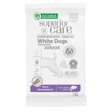 Ласощі для собак Nature's Protection Superior Care White Dogs Brain Development 110 г - лосось
