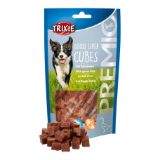 Ласощі для собак Trixie PREMIO Goose Liver Cubes 100 г (гусяча печінка)