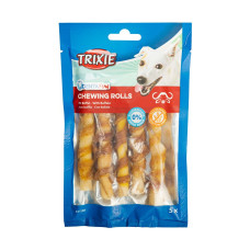 Ласощі для собак Trixie Паличка для чищення зубів Denta Fun 12 см, 70 г / 5 шт. (буйвол)