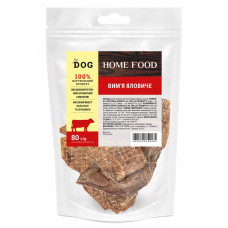 Ласощі для собак Home Food 80 г - вим'я яловиче