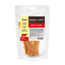 Ласощі для собак Home Food соломка 80 г - жила станова яловича