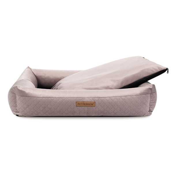 Лежак для котів та собак Pet Fashion Modern 80х60х16 см - dgs