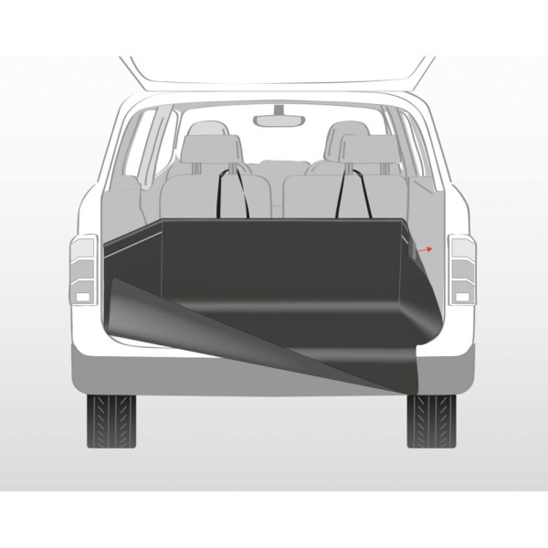 Захист для багажника Trixie 1,75 м / 2,10 м (чорне)