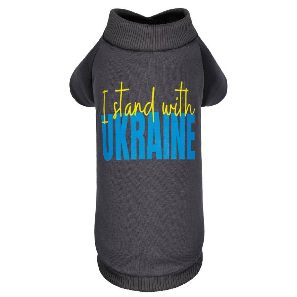 Товстівка для собак Pet Fashion «I stand with Ukraine» M