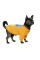 Товстівка для собак Pet Fashion Love for Ukraine M (помаранчева)