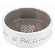 Миска керамічна Trixie Pet's Home 1,4 л кремово-коричневий