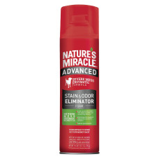 Знищувач-піна Nature's Miracle «Advanced Stain and Odor Eliminator» для видалення плям і запахів від собак з посиленою формулою 518 мл