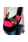 Сумка-переноска для собак та котів вагою до 5 кг Trixie «Sling Front Carrier» 50 x 25 x 18 см (рожева)