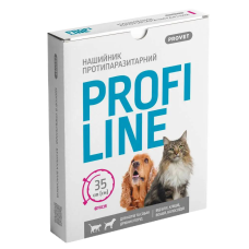 Нашийник для котів PROVET Profiline 35 см - фуксія