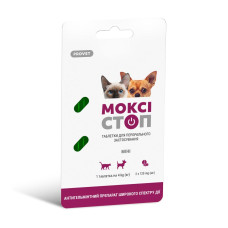 Таблетки для котів PROVET Моксістоп Міні від 4 кг, 2 шт - cts