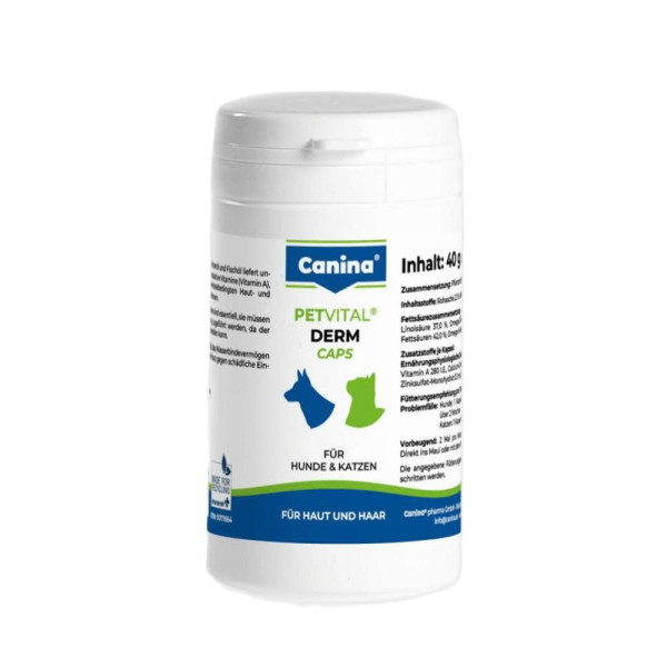 Вітаміни для собак Canina PetVital Dеrm 100 шт - dgs