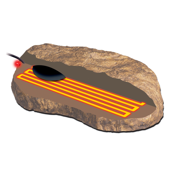 Обігрівач для тераріума Exo Terra Heat Wave Rock 5 W, 15x10 см
