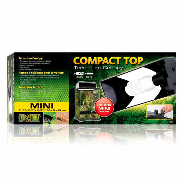 Світильник для тераріума Exo Terra «Compact Top» E27, 30 x 9 x 15 см