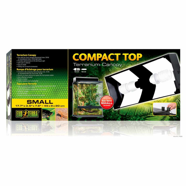 Світильник для тераріума Exo Terra «Compact Top» E27, 45 x 9 x 20 см
