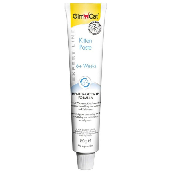 Ласощі для кошенят GimCat Expert Line, Kitten Paste 50 г - мультивітамін