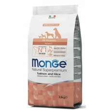 Сухий корм для собак Monge Dog All breeds Adult Лосось 2.5 кг