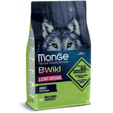 Сухий корм для собак Monge Dog Bwild Low Grain Дикий кабан 15 кг