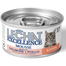Консерви для кошенят Monge LCE Cat Kitten Лосось, Курка 85 г