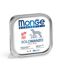 Паштет для собак Monge Dog Solo 100% Яловичина 150 г