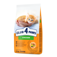 Club 4 Paws Premium сухий корм для кошенят 5 кг - курка