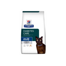 Hills PD Feline M/D- для кішок з цукровим діабетом або надмірною вагою - 3 кг