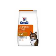 Hills PD Feline S/D- для розчинення струвітних уролітів і кристалів у кішок - 1,5 кг