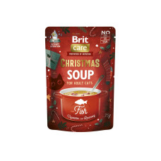 Корм вологий Brit Care Christmas Fish Soup д/котів різдвяний суп з рибою 75 г 15шт