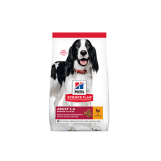 Hills Canine Adult Medium - сухий корм для дорослих собак середніх порід з куркою - 14 кг